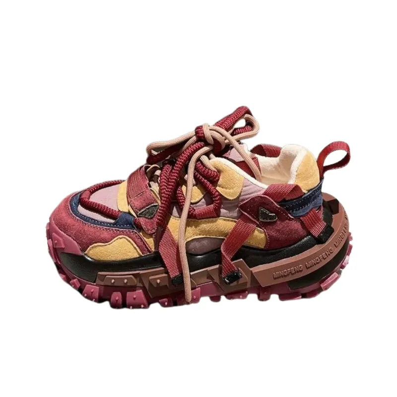 Fashionable Casual Chunky Sneakers-0