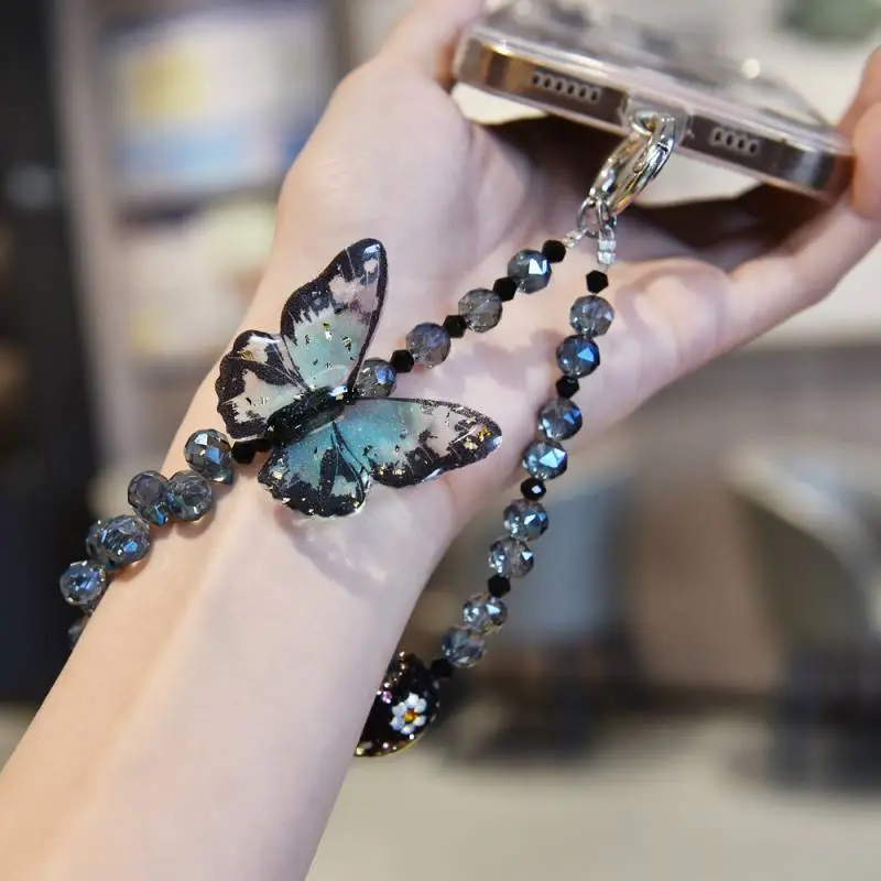 Simple Butterfly Cell Phone Chains / Cell Phone Pendants-1