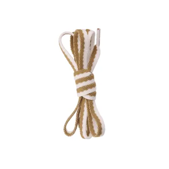 Trendy White Nylon Shoelaces