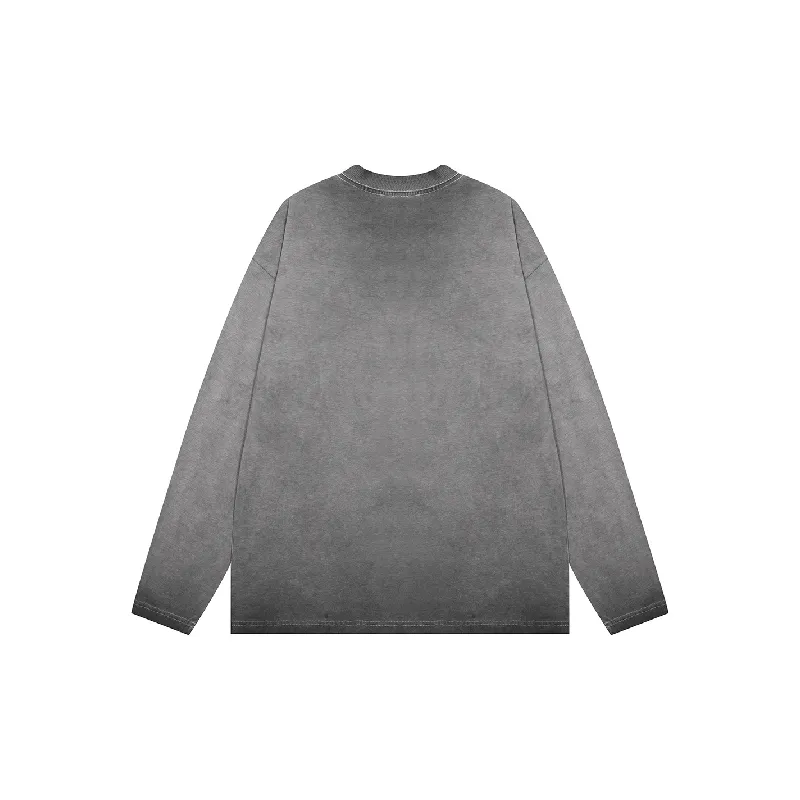 Retro Loose 100% Cotton T Shirt-1