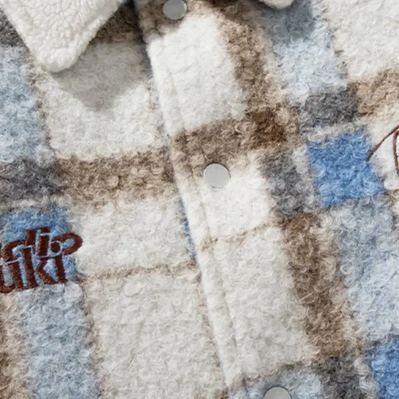 Preppy Striped Loose Jacket-7