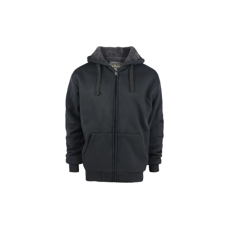 Retro Plain Cotton Sweatshirt Unisex-4