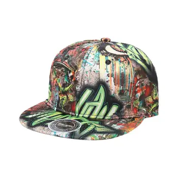 Casual Graffiti Peaked Cap