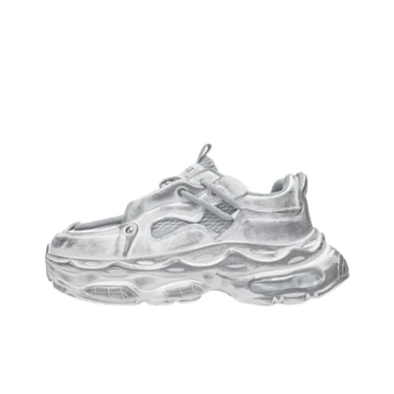 Casual Sporty Breathable Chunky Sneakers-3