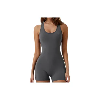 Casual Breathable Nylon Spandex Cloud Like Fabric Bodysuit Women