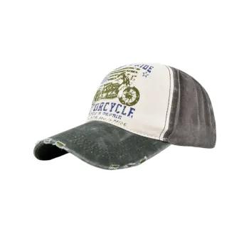 Denim Breathable Peaked Cap