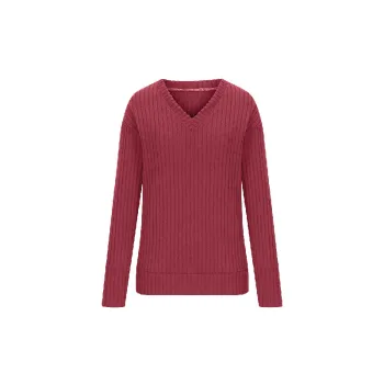 Casual Plain Polyester Knitwear Women