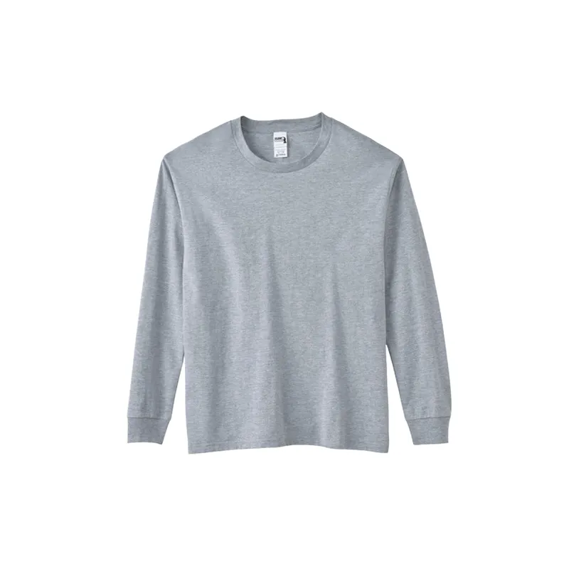 Casual Long Sleeve Cotton T Shirt-9