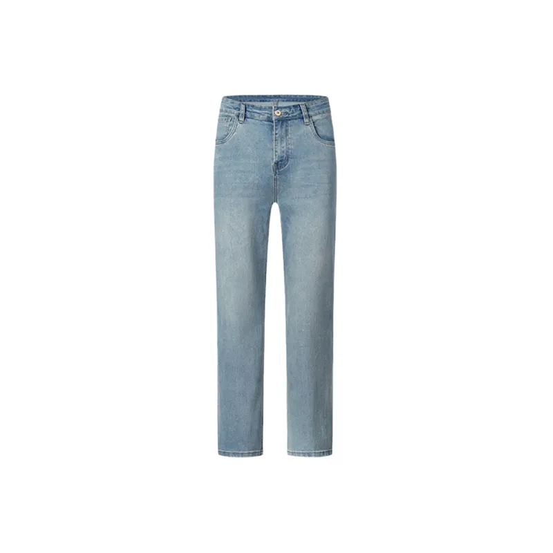 Trendy Loose Jeans-4
