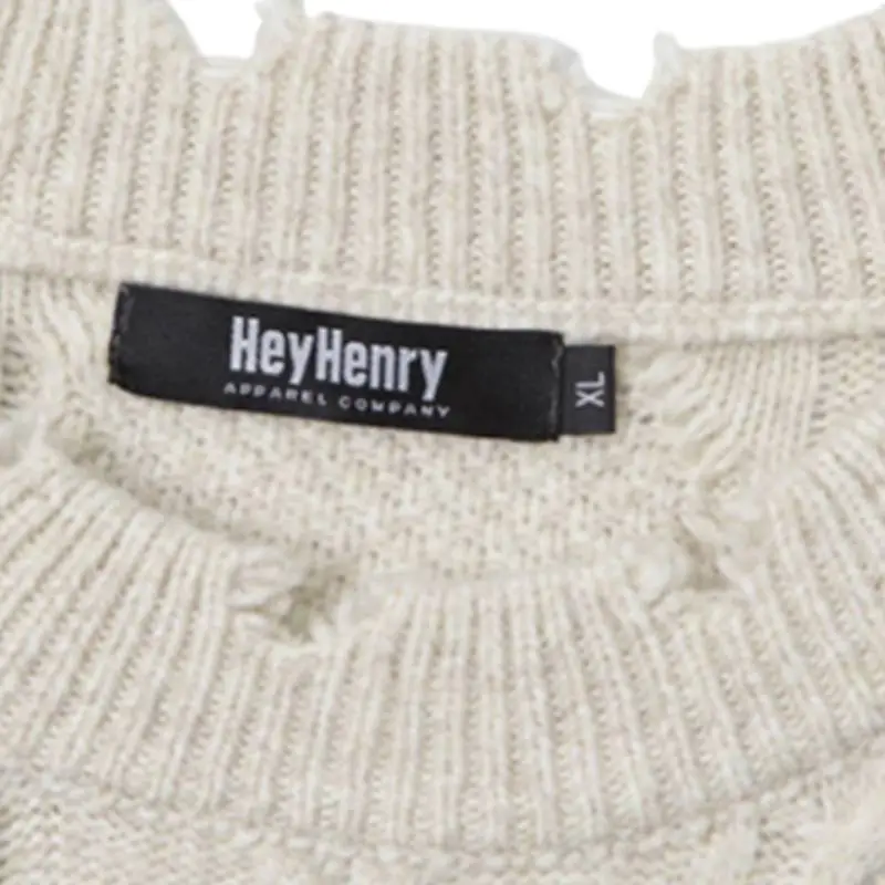 Stitching Lazy Style Retro Sweater-8