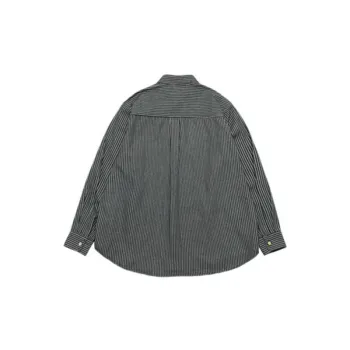 Japanese Vintage Long Sleeve Striped Shirt