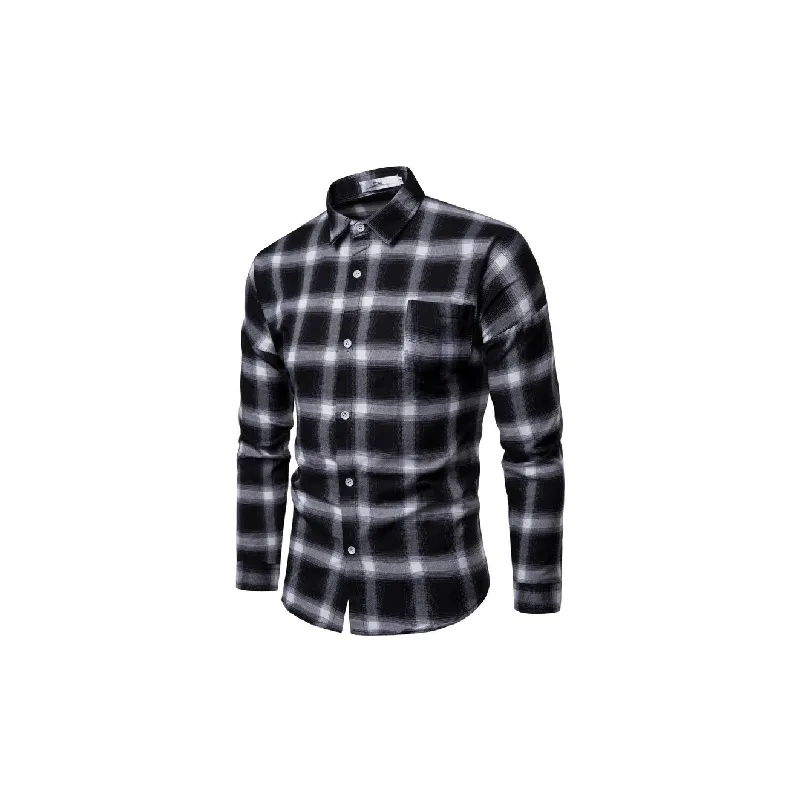 Funky Fashionable Cotton Blended Fabric Shirt-0
