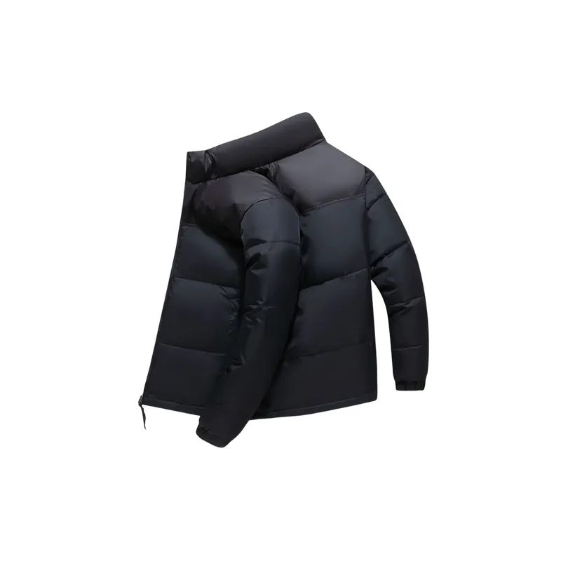 Casual Plain Blended Synthetic Fabrics Quilted Jacket-11