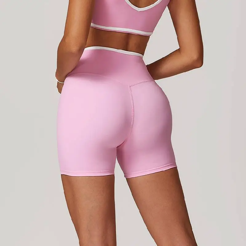 Simple Lightweight Sports Shorts Women-5