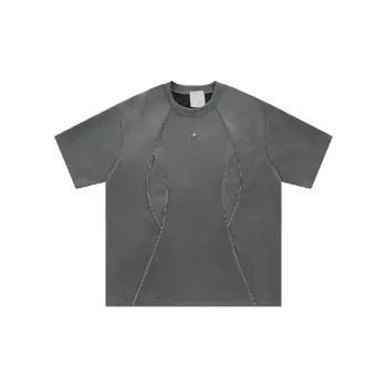 Simple Fashionable Blended Synthetic Fabrics T Shirt