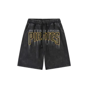 Oversize Washed Sports Shorts