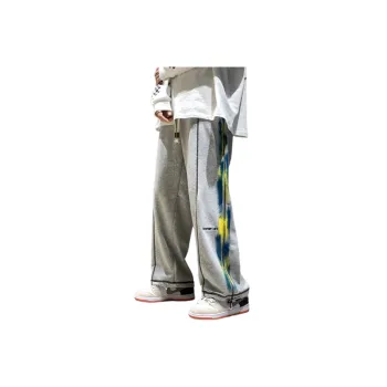 Loose Splash Wide Leg Trousers