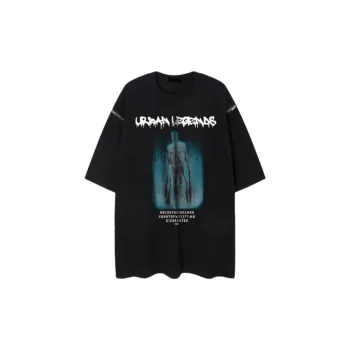 Loose Distress 100% Cotton T Shirt