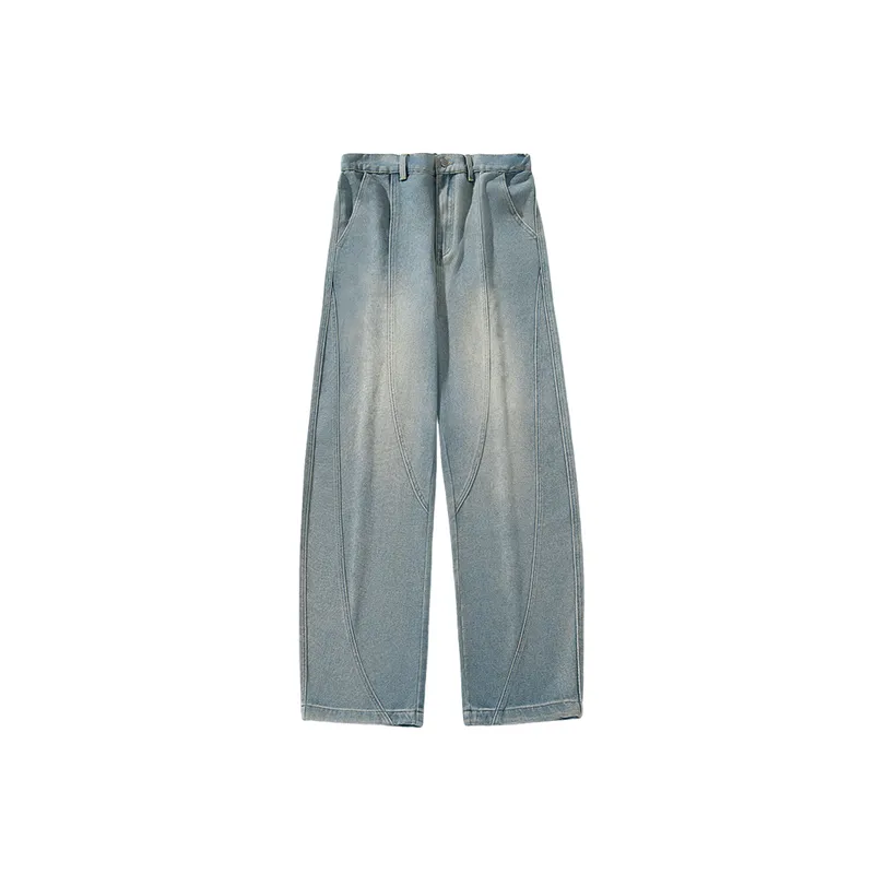 Retro Washed Baggy Jeans