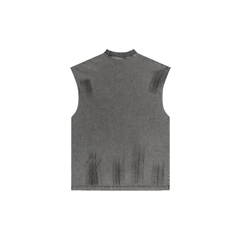 Retro Sports Cotton Vest-5