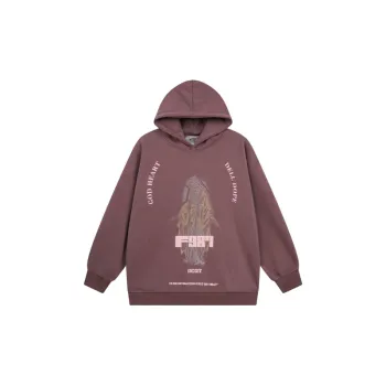Retro Craft Loose Hooded Sweater Hoodie