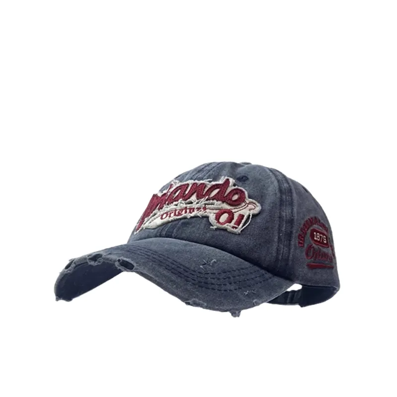 Fashionable Simple Peaked Cap-0