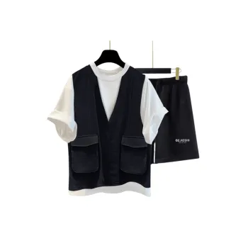 Versatile Casual T Shirt And Short Set