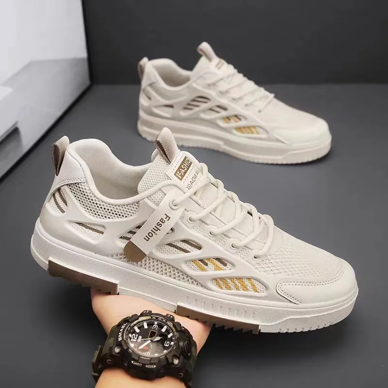 Trendy Breathable Skateboarding Shoes-2