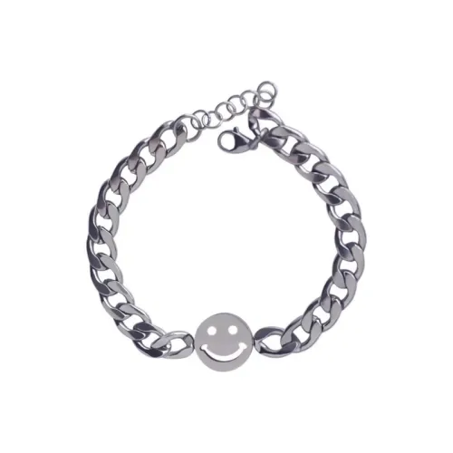 Smiley Face Titanium Steel Bracelet