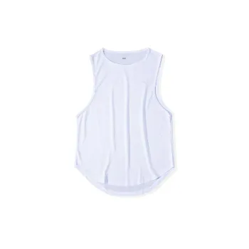 Sporty Loose Blended Synthetic Fabrics Vest