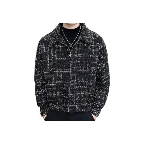 Design Niche Fashionable Houndstooth Jacket