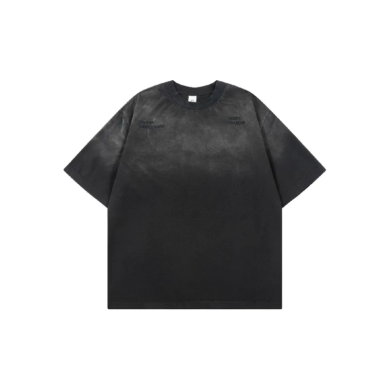 Fashionable Ombre Cotton T Shirt Unisex