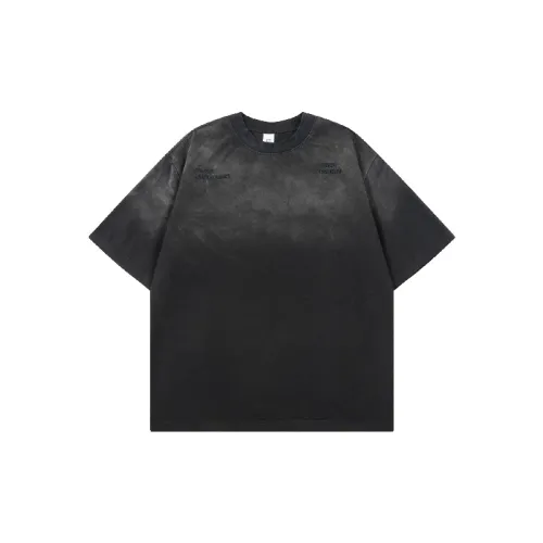 Fashionable Ombre Cotton T Shirt Unisex