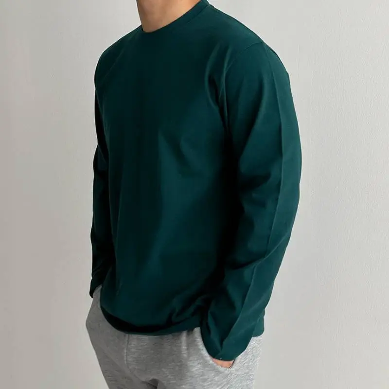 Casual Sporty Long Sleeve T Shirt-5