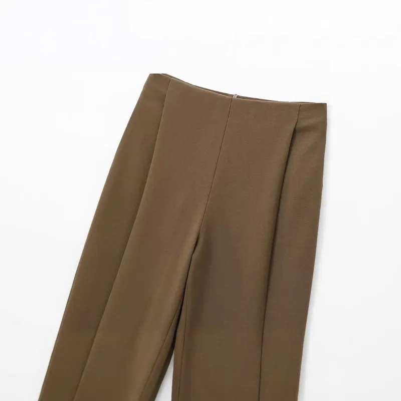Fashionable Simple Suit Trousers Women-2