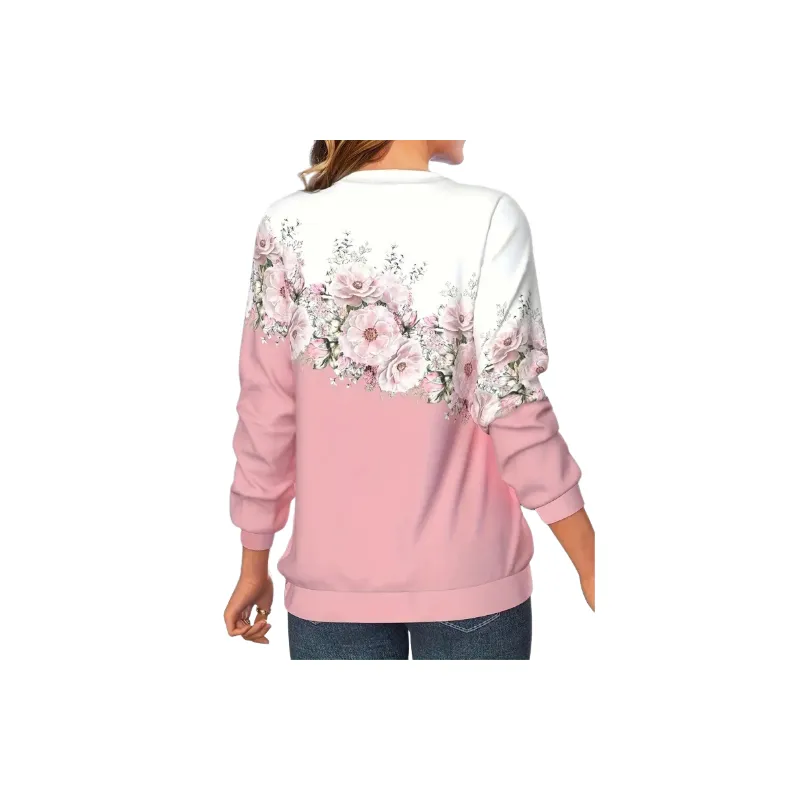 Funky Casual Polyester Sweatshirt Women-2