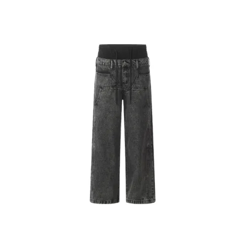 Retro Straight Leg Jeans