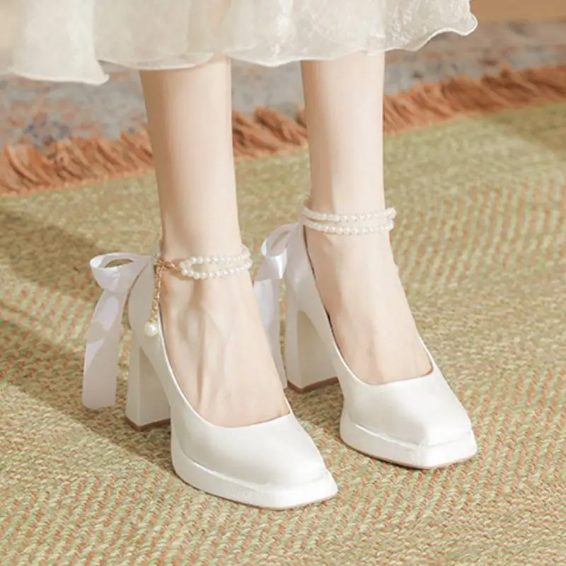Basics Buckle Mary Jane Shoes-11