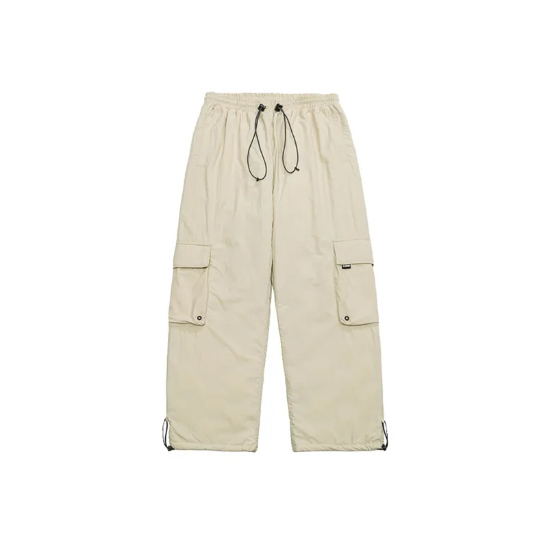 Fleece lined and Thickened Casual Pants-0