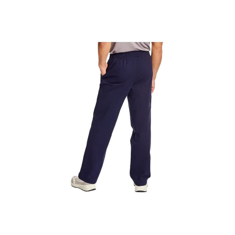 Sporty Plain Cotton Casual Pants Unisex-3