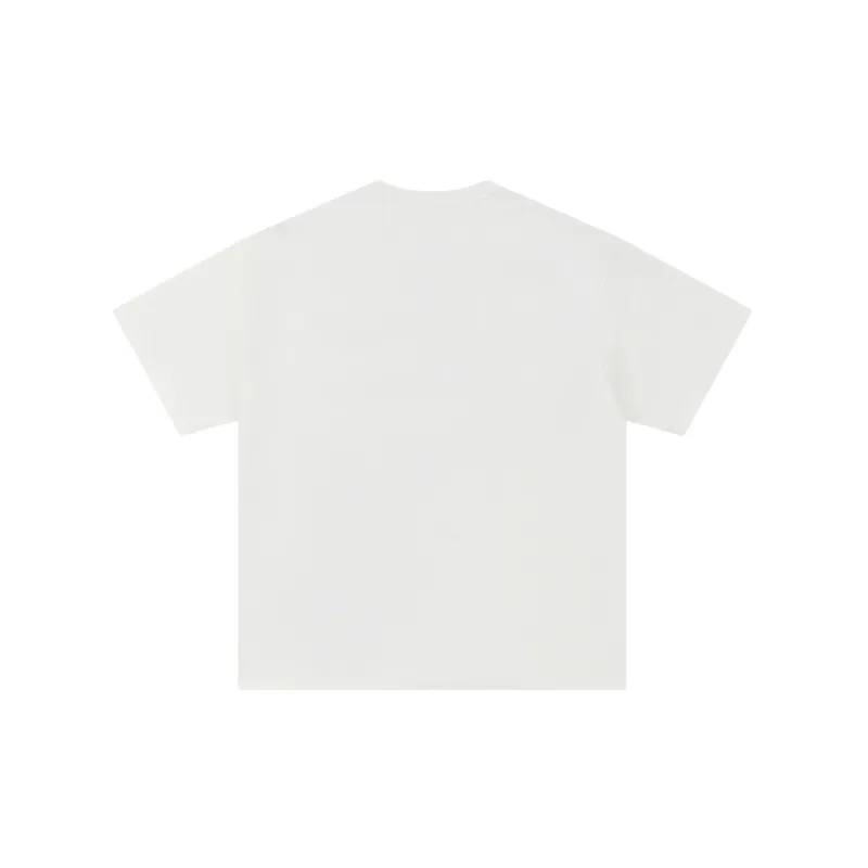 Fashionable Loose 100% Cotton T Shirt-3