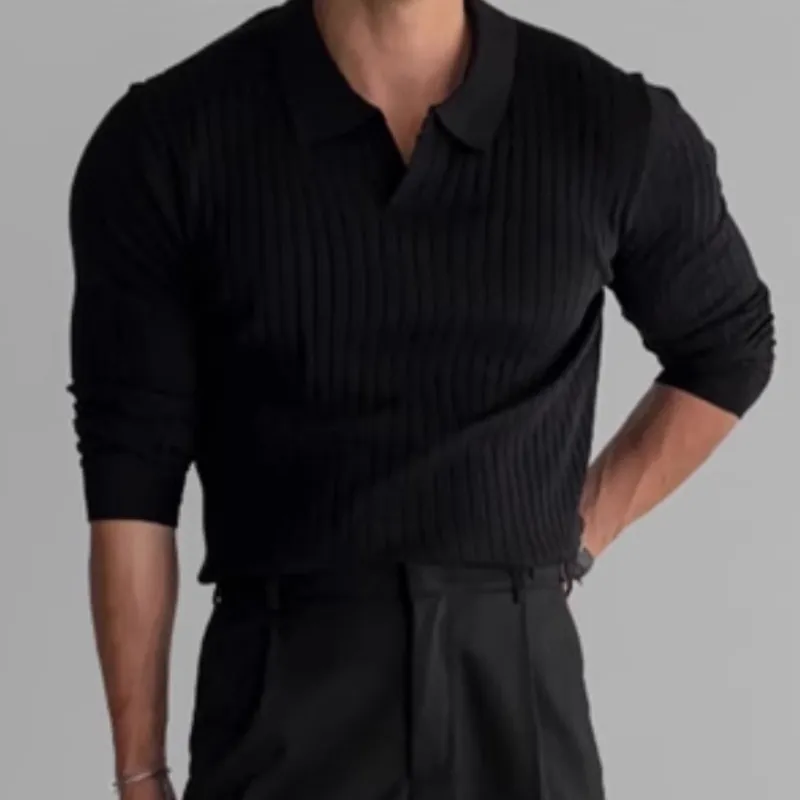 Plain Casual Knitwear-3