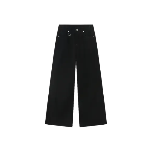 Retro New Style Old Loose Wide Leg Jeans