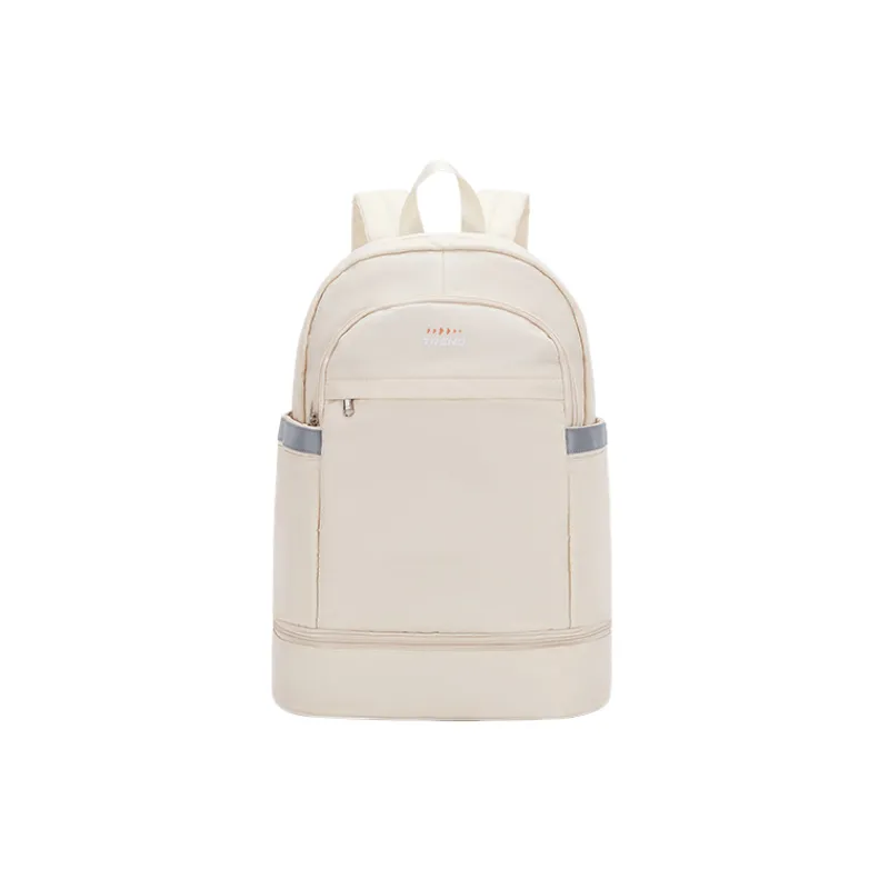 Sporty Plain Backpack Unisex-5