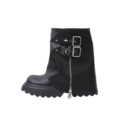 Street Zipper Ankle Boots