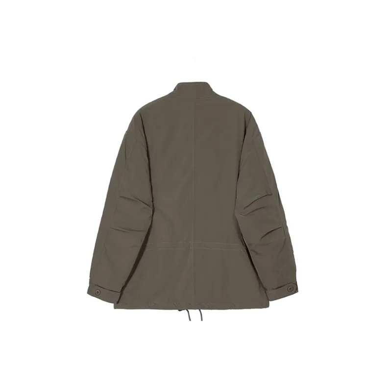 Fashionable Loose Quilted Jacket-1