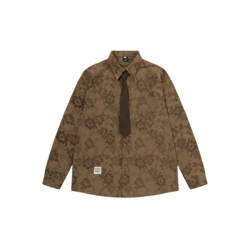 Trendy Print Blended Synthetic Fabrics Shirt