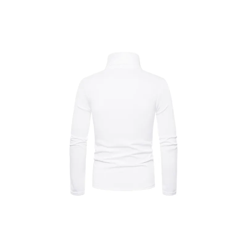 Simple Plain Blended Synthetic Fabrics Knitwear-7