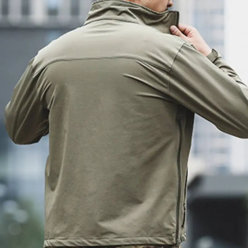 Casual Loose Nylon Jacket-8