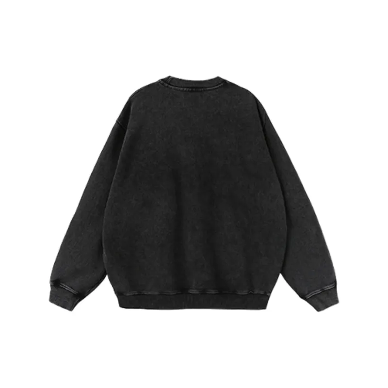 Retro Print Long SleeveT shirt-1